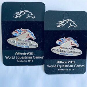 Alltech World Equestrian Games Pin (2) - Kentucky 2010